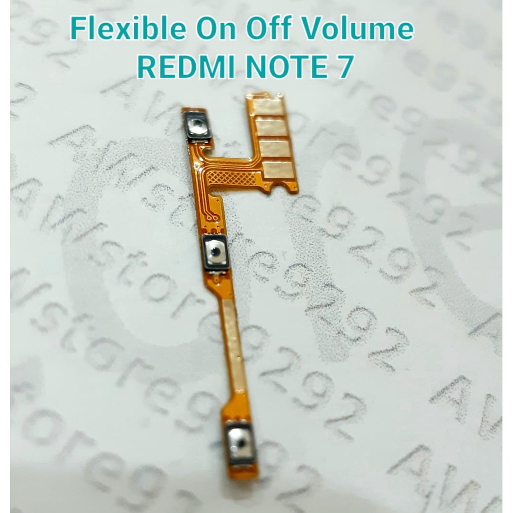 Flex Flexibel Flexible Power On Off Volume XIAOMI REDMI NOTE 7