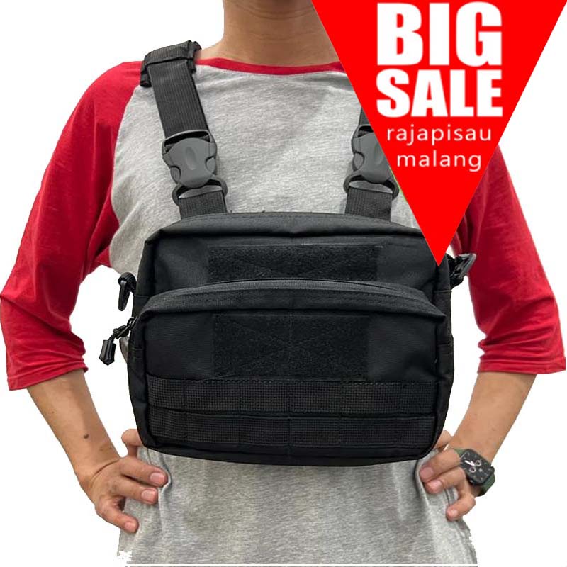 Chest Bag Venom Tas Dada Tactical Rig Bag Outdoor TERMURAH