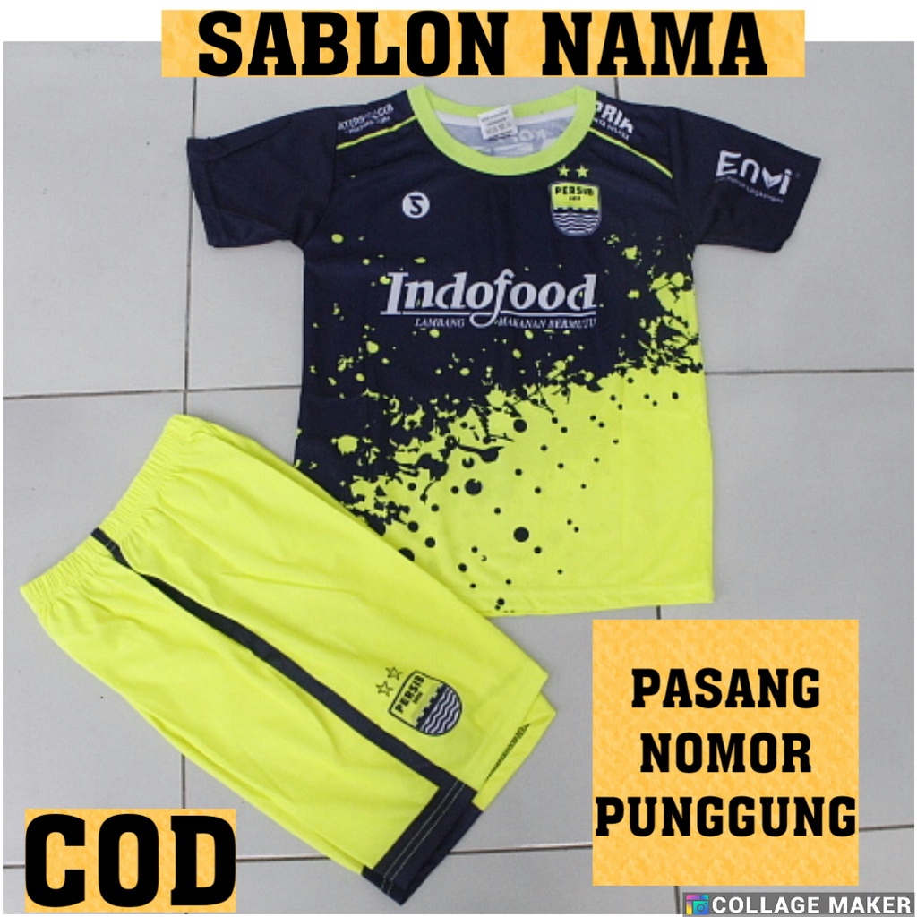 JERSEY PERSIB/SETELAN BAJU BOLA PERSIB BANDUNG USIA 2-12THN