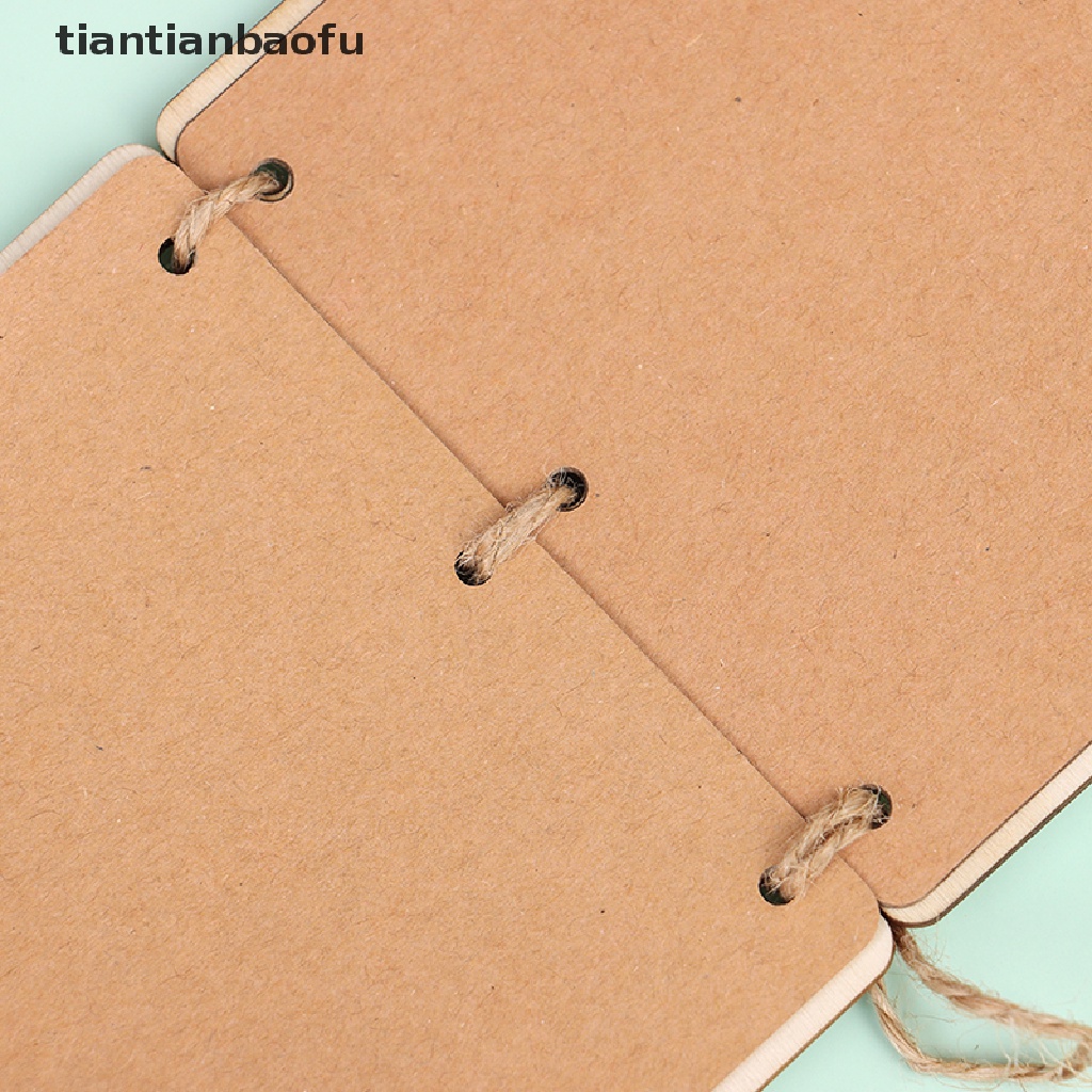 2 Pcs Buku Catatan Bahan Kertas Kraft Untuk Pernikahan Sturdy