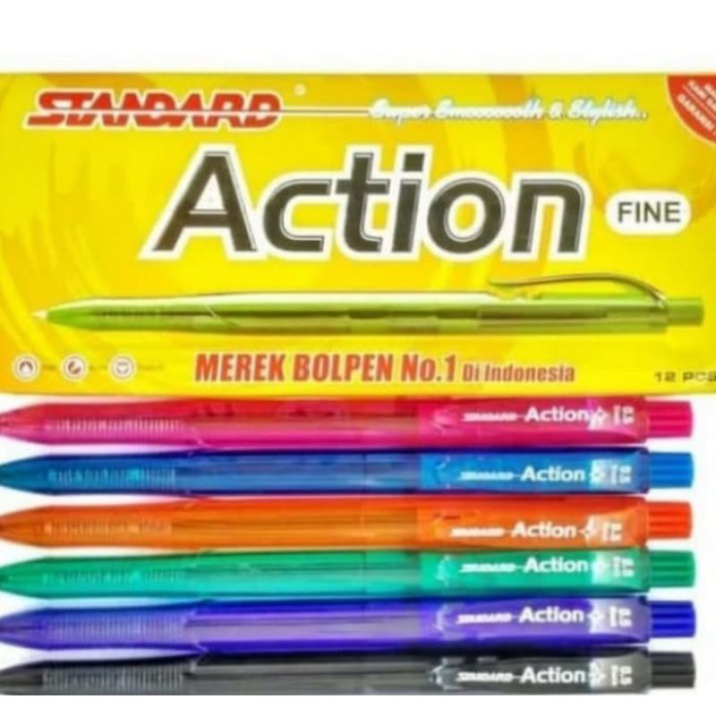 

Pulpen/bolpoint Standard action