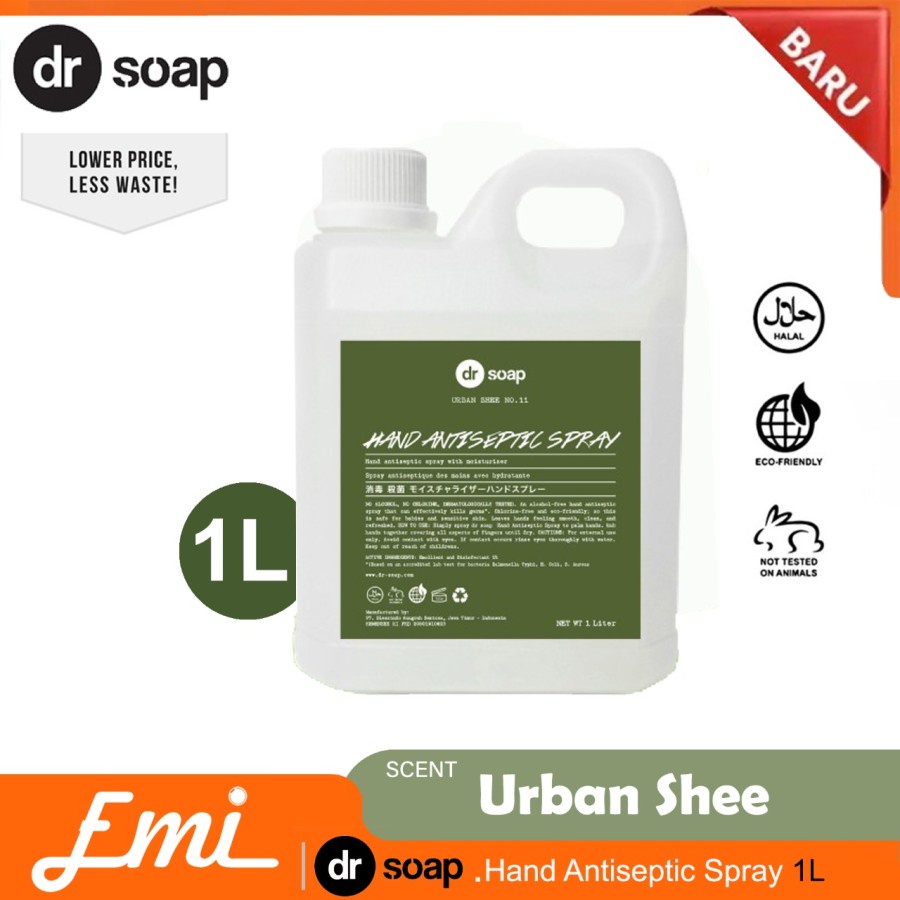 dr soap Hand Antiseptic Spray Urban Shee