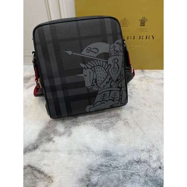 Tas Selempang / Sling Bag Branded Kulit Burberry Super Mirror 1:1