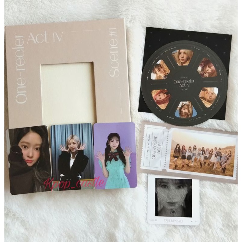 [READY UNSEALED] IZ*ONE IZONE ONE REELER ACT IV album + poster