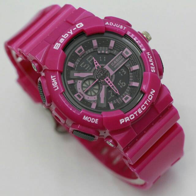 BA 110 BABY G double time sport jam wanita