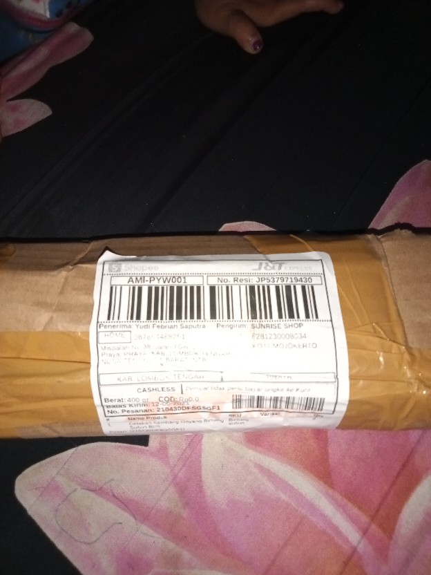 Cetakan Kembang Goyang Bintang Susun 8cm