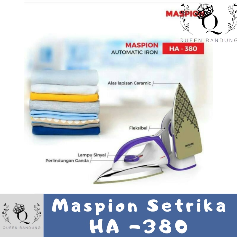 Maspion Setrika HA-380 Batik Series