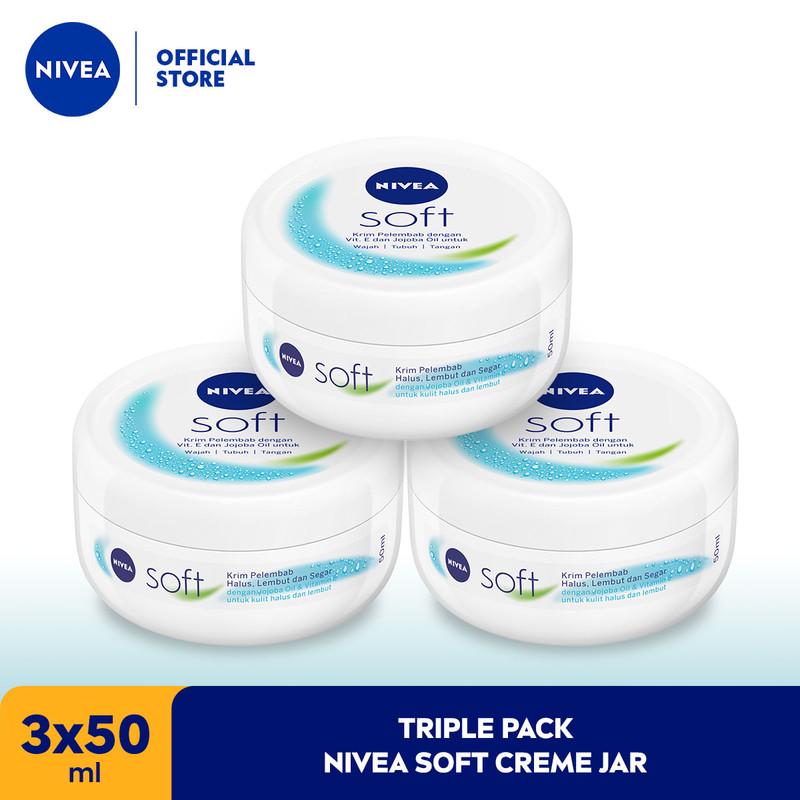 Promo Harga Nivea Soft 50 ml - Shopee