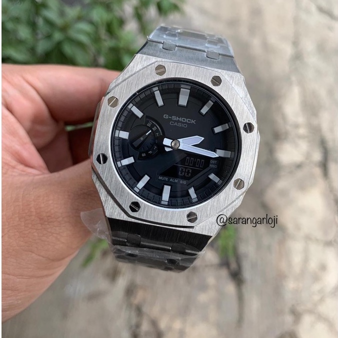 G-Shock GA-2100 Original Custom AP Silver