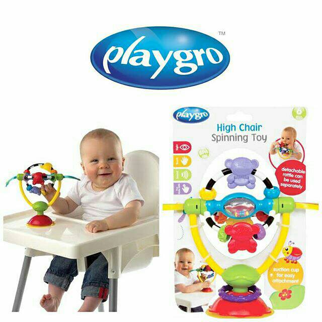 high chair spinning toy playgro