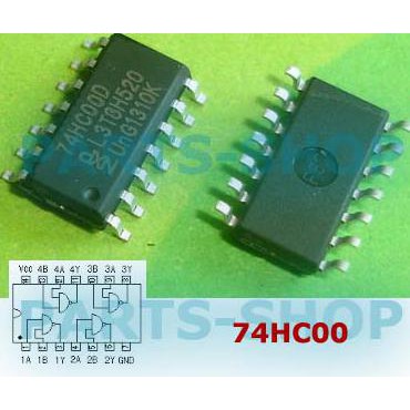 74Hc00D 74Hc00 7400 Ic Ttl Quad 2-Input Nand Gate Prtsp505 Diminati Banget