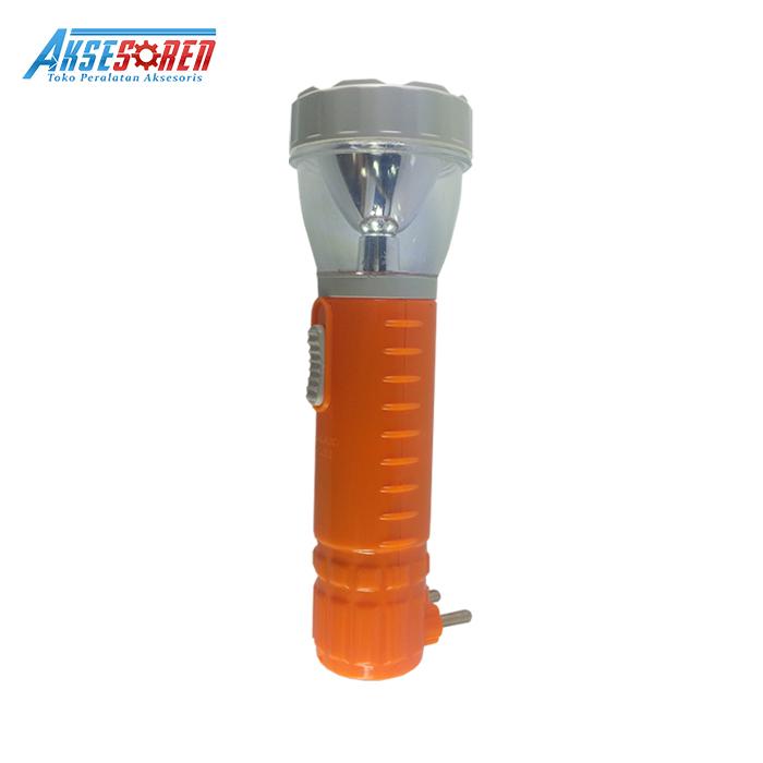 Lampu Senter LED Charger Toyosaki [TL-028] / Cas Casan Emergency