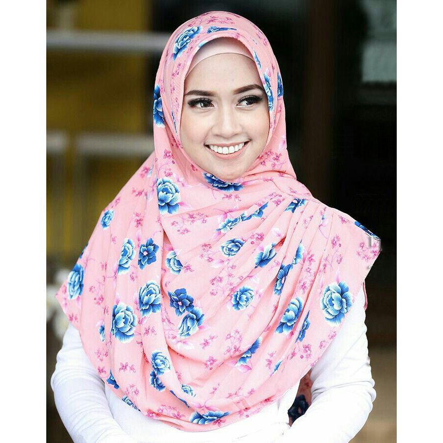 Kerudung / Jilbab Instan / Jilbab Instant Pet Amanda Mix Motif