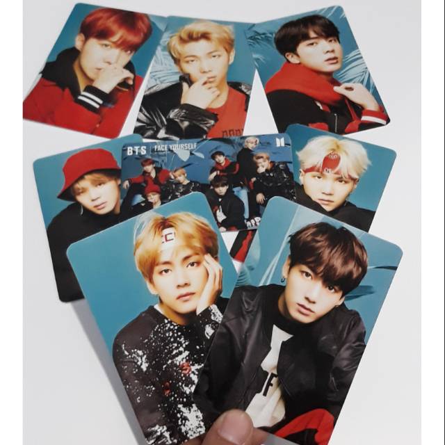 Photocard Bts Face Yourself Shopee Indonesia