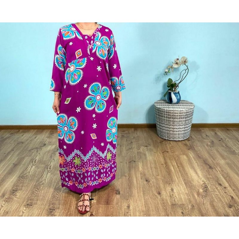 DASTER MUSLIM KENCANA UNGU / DASTER KENCANA UNGU LENGAN PANJANG / DASTER KENCANA UNGU MUSLIMAH