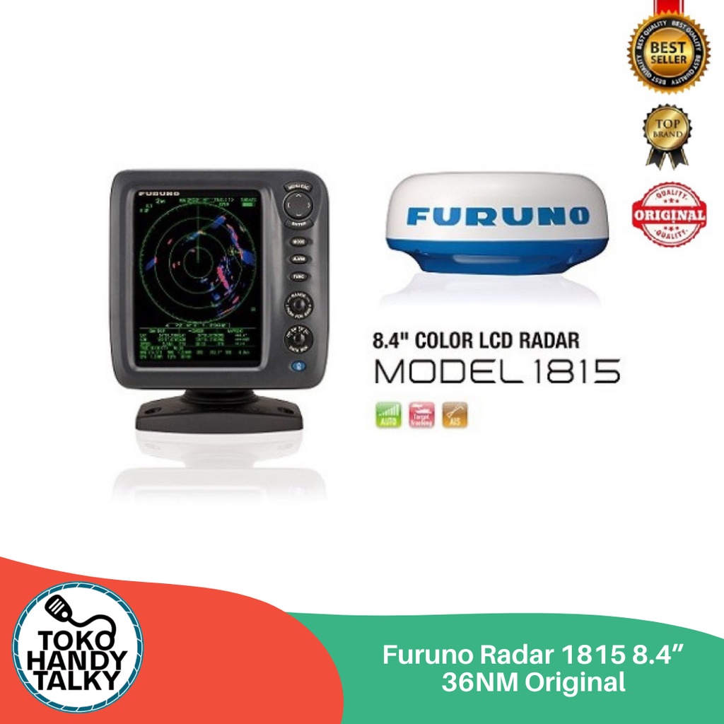 FURUNO RADAR 1815 8.4” 36NM INCH LCD BERWARNA KAPAL MARINE NEW ORIGINAL GARANSI RESMI