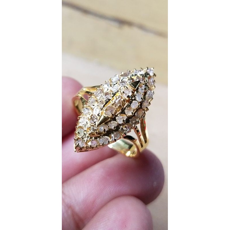 cincin berlian intan banjar besertifikat