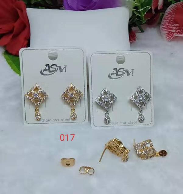 Anting-anting permata 015-017