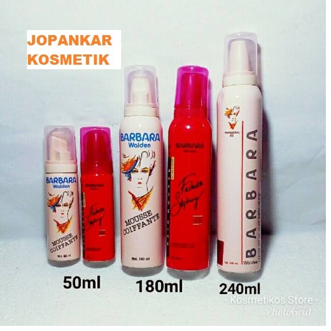 BARBARA HAIR MOUSSE / FOAM RAMBUT