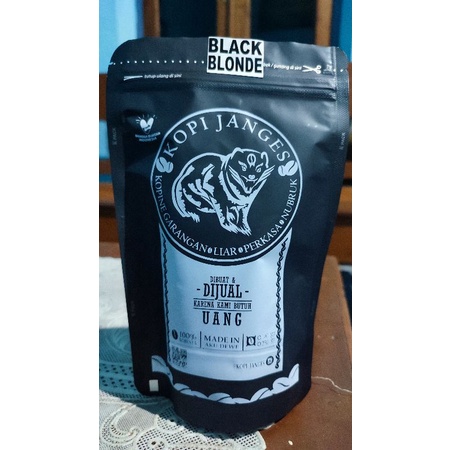 

Kopi Janges (kopi hitam murni)