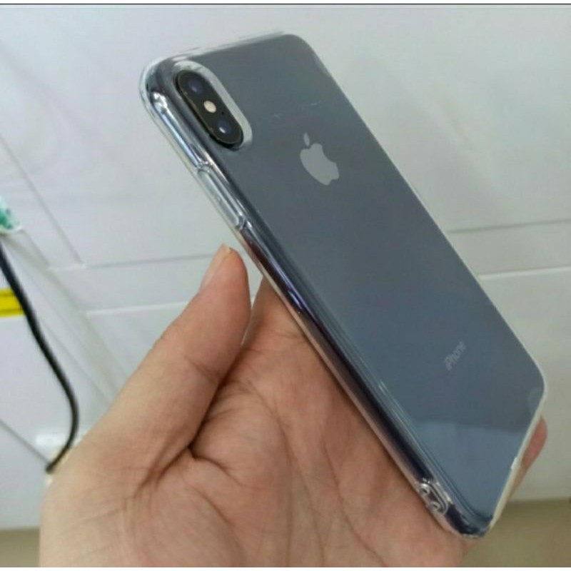 X XS XR XS MAX soft case silikon silicone clear case Premium