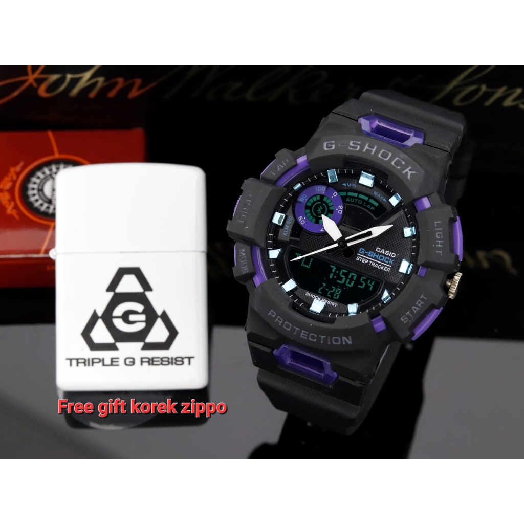 FREE GIFT✅ Jam tangan pria Gshock Digital analog Anti air bisa COD