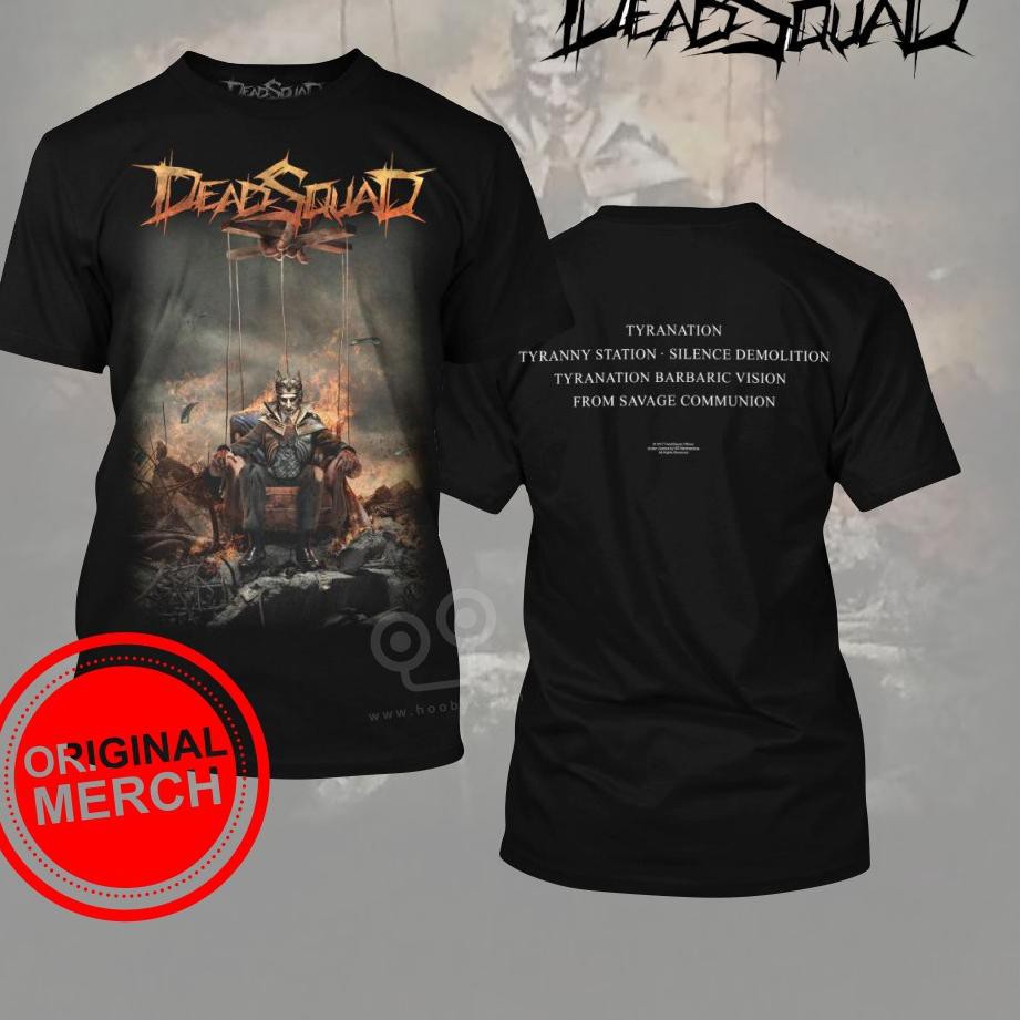 SHopee Mall Kaos Deadsquad Tyranation Original Merch ♥