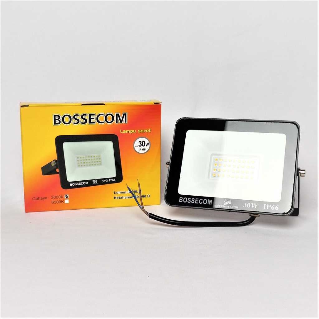 Bossecom Lampu Sorot 30W-Kuning BE-6203