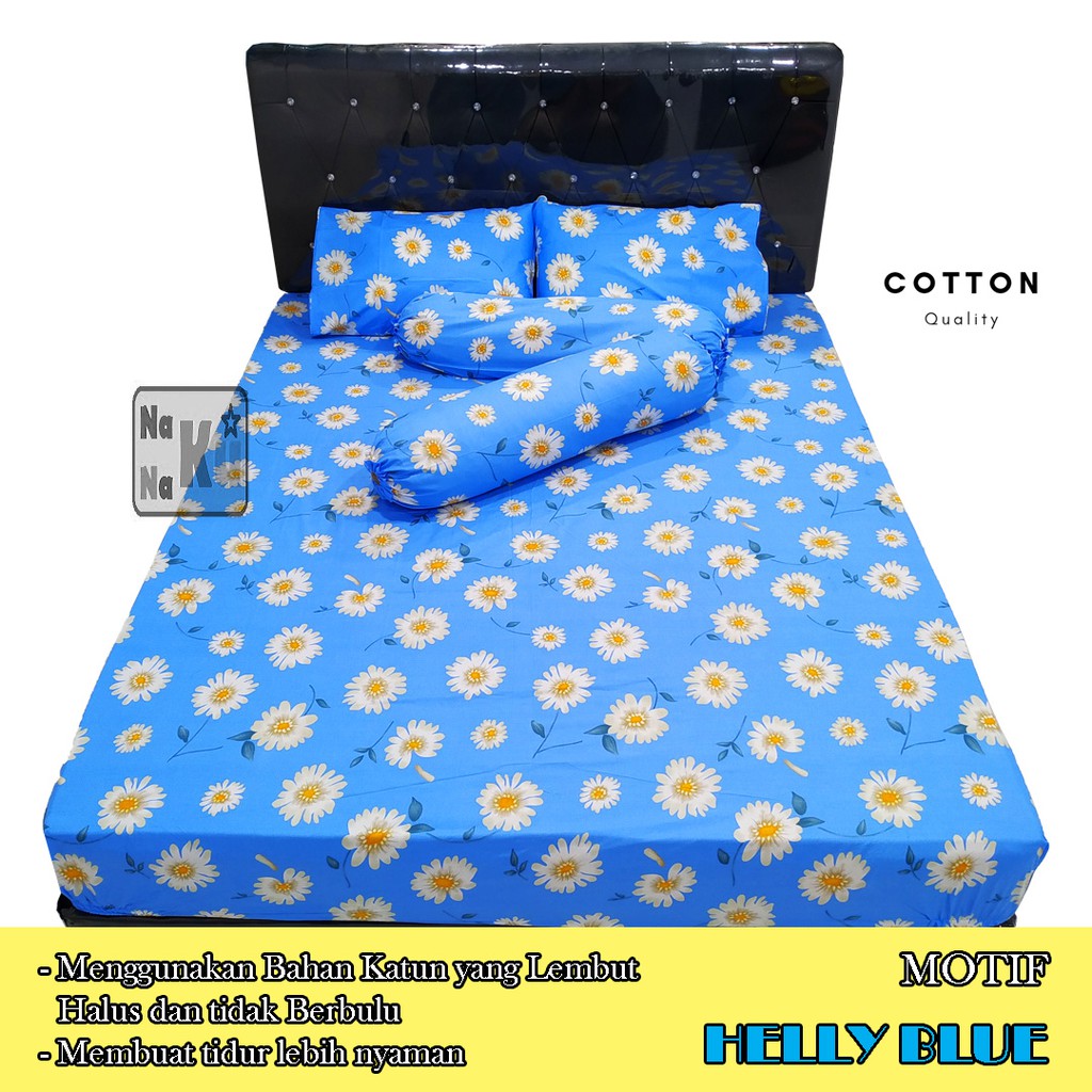 Sprei Set Katun Premium - Motif M