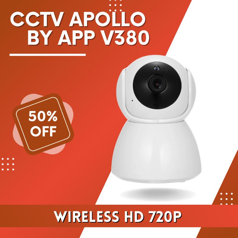 CCTV APOLLO APP V380 / camera cctv wifi / cctv v380 / cctv bohlam / IP camera cctv wifi / kamera cct