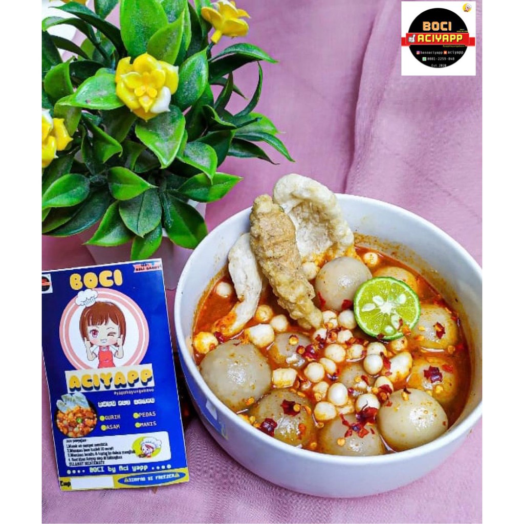 

BOCI ACI BASO INSTAN CEMILAN BAKSO ACI BASO ACI INSTAN INSTAN CEMILAN ACI [ MIX ]