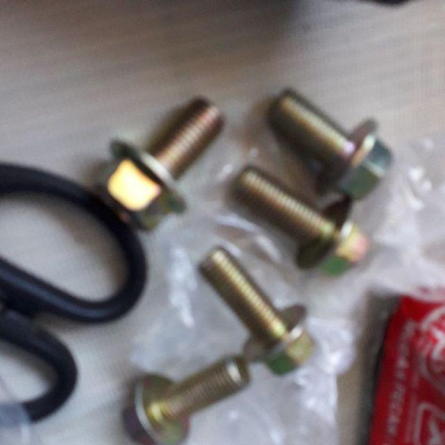 Flange Bolt / Baut Topi M 10 X 20 Minimal Order 10pcs/biji .... Boleh Campur