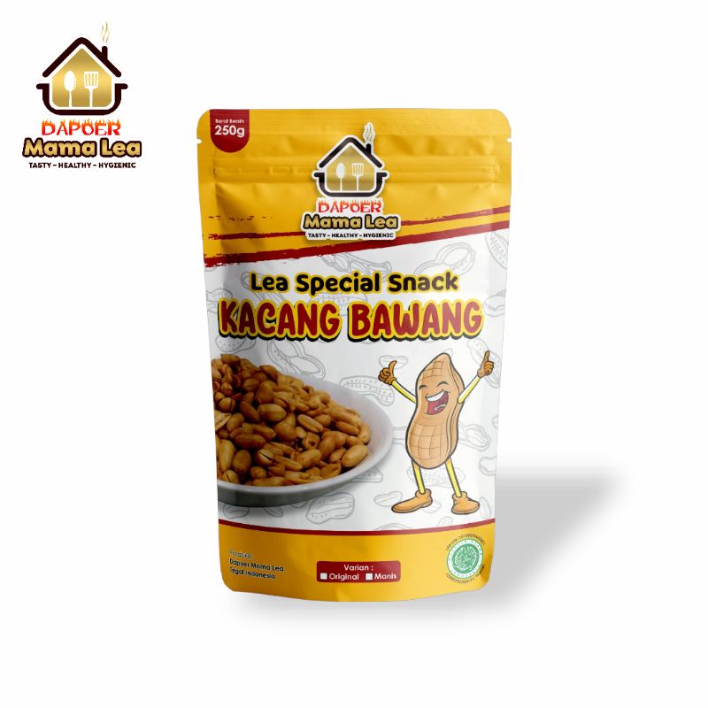 

Lea Special Snack Kacang Bawang Garlic Peanut Dapoer Mama Lea 250 gram