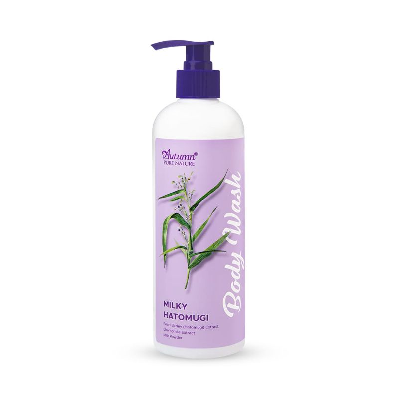Autumn Milky Hatomugi Body Wash 500ml BPOM