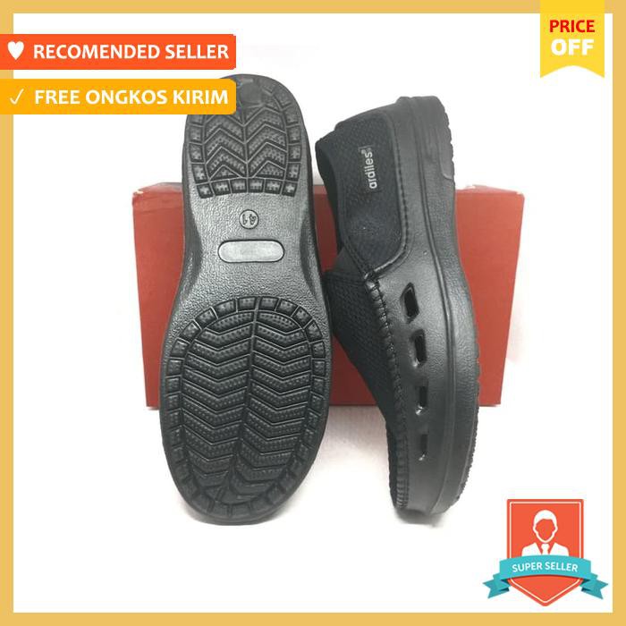 Slip On  Pria - Sepatu Slip On Ardiles Oredo - Hitam - Sepatu Pria Casual - Original