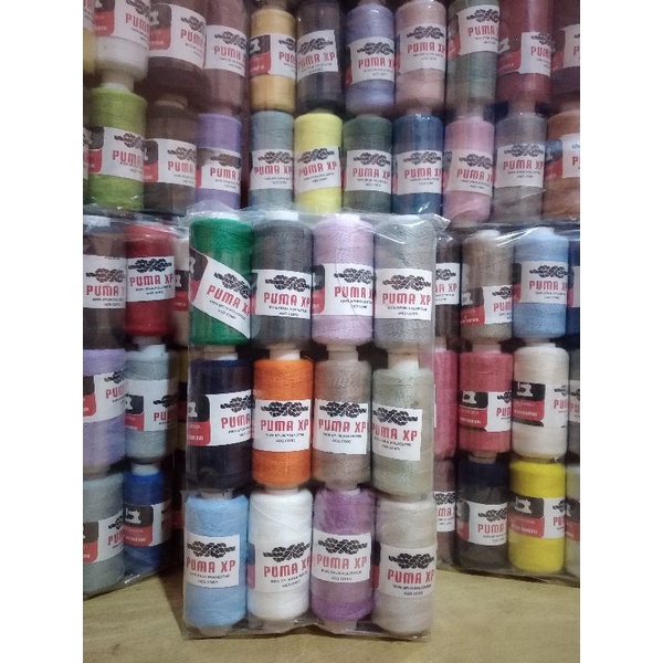 BENANG JAHIT WARNA WARNI LENGKAP ISI 1 LUSIN 500 YARD | BENANG JAIT