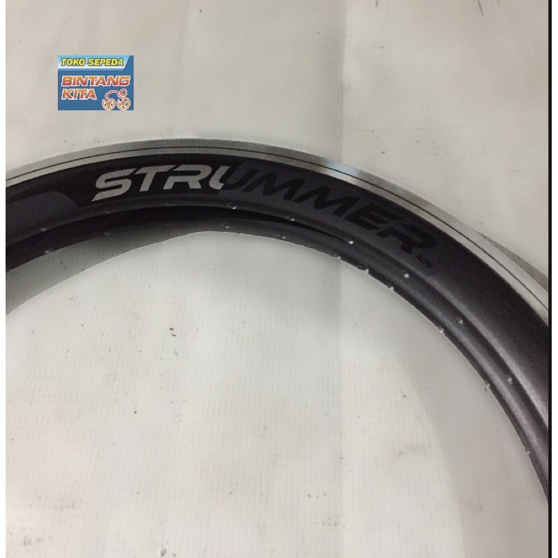 Sepasang velg rims 20 406 strummer 4cm 32hole