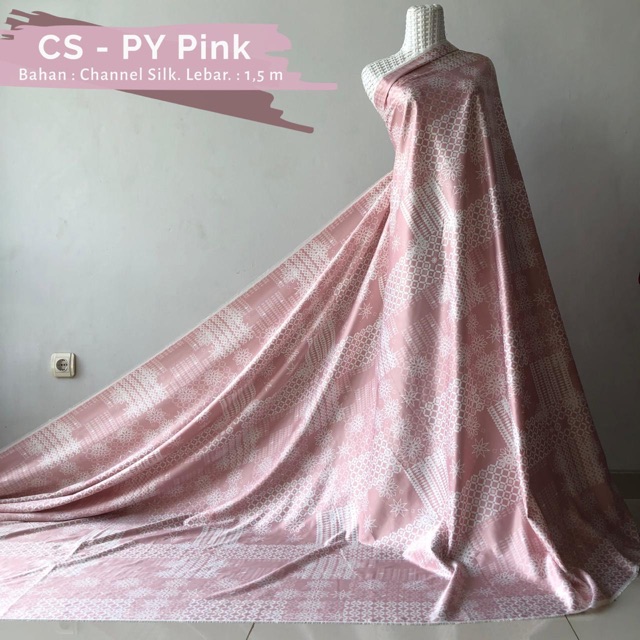 PY KAIN MOTIF BAHAN CHANEL SILK
