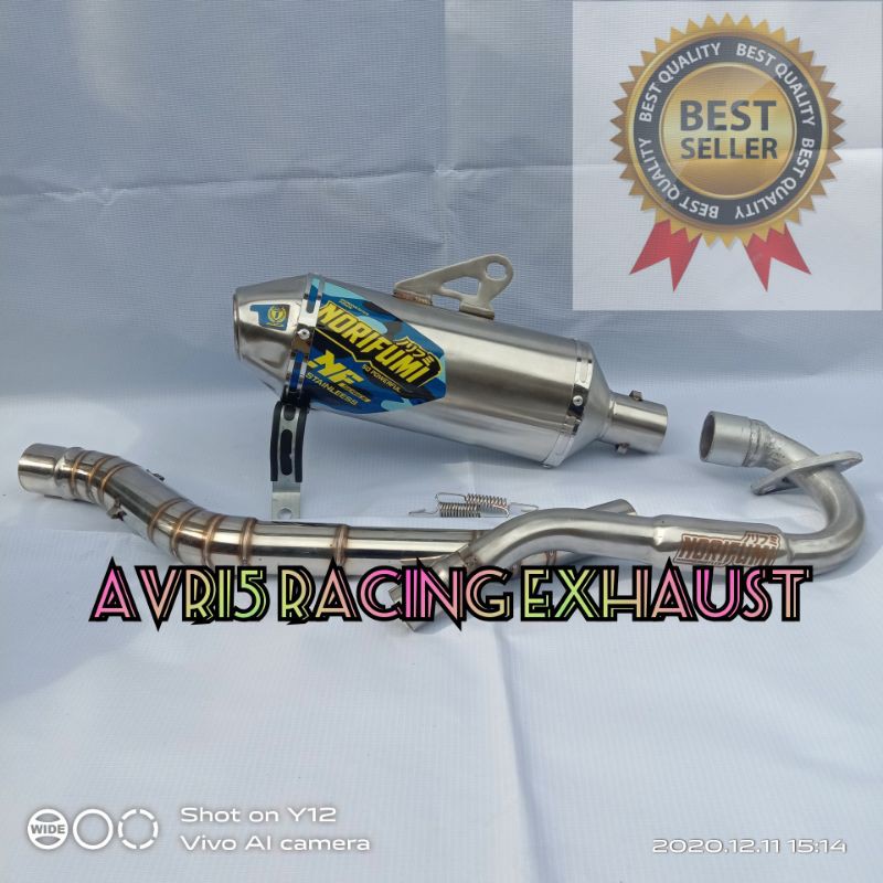 Knalpot crf Norifumi FN STENLIS KLX,D-Tracker,wR155