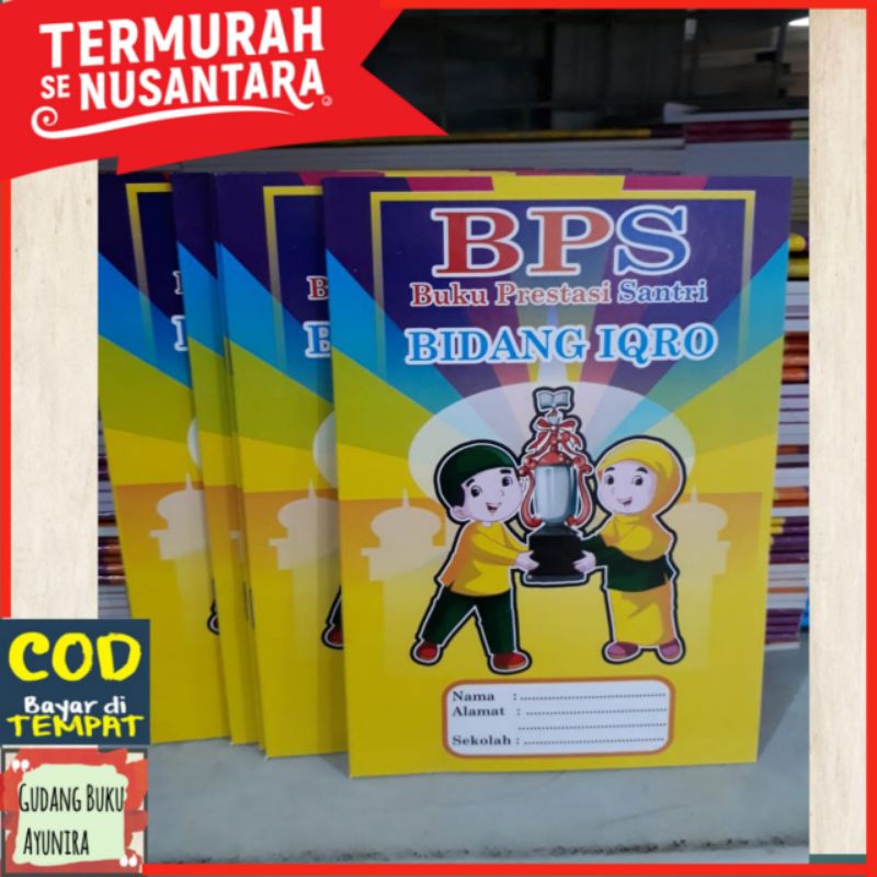 buku prestasi iqro' (BPS iqro')