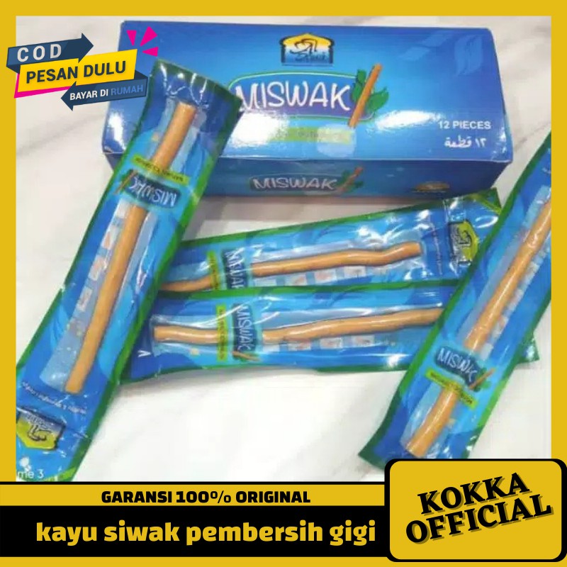 [COD] Kayu Siwak Miswak AL Khair Asli Pembersih Gigi Sunnah Nabi By Kokka Official