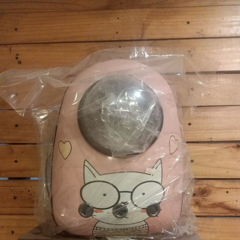 tas astronot kucing motif