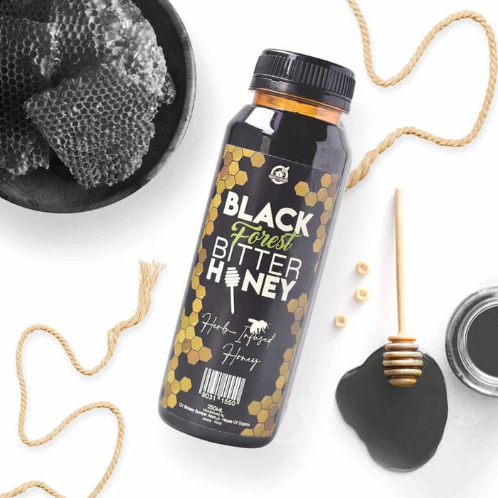

Promo House Of Organix Black Forest Bitter Honey (Madu Hitam Pahit) 250 ml