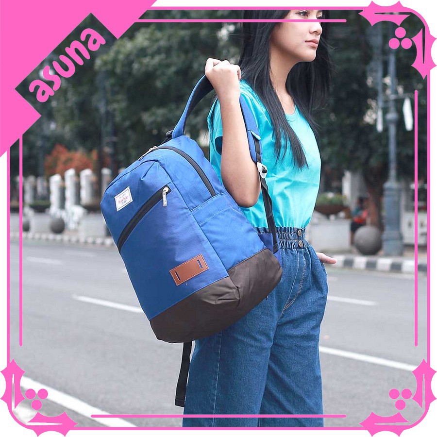 Tas Wanita Herbie (Ransel Cewek) Tas Backpack Wanita ASN 173 Free Raincoat Tas HERBIE ORIGINAL