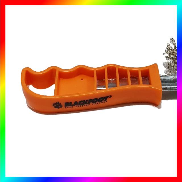 BRUSH KAWAT KUNINGAN BLACKFOOT SIKAT MODEL GOLOK