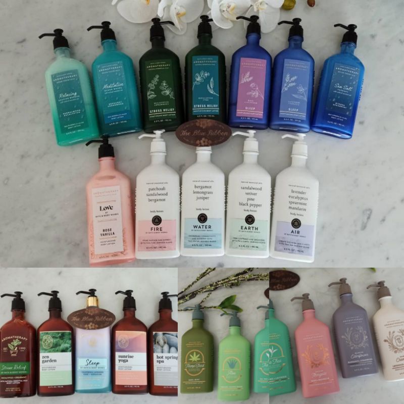 BATH AND BODY WORKS AROMATHERAPY BODY LOTION