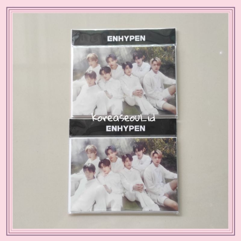 (READY STOCK) ENHYPEN - Border Hakanai Postcard Official Merch Sunghoon niki jay jungwon jake sunoo 