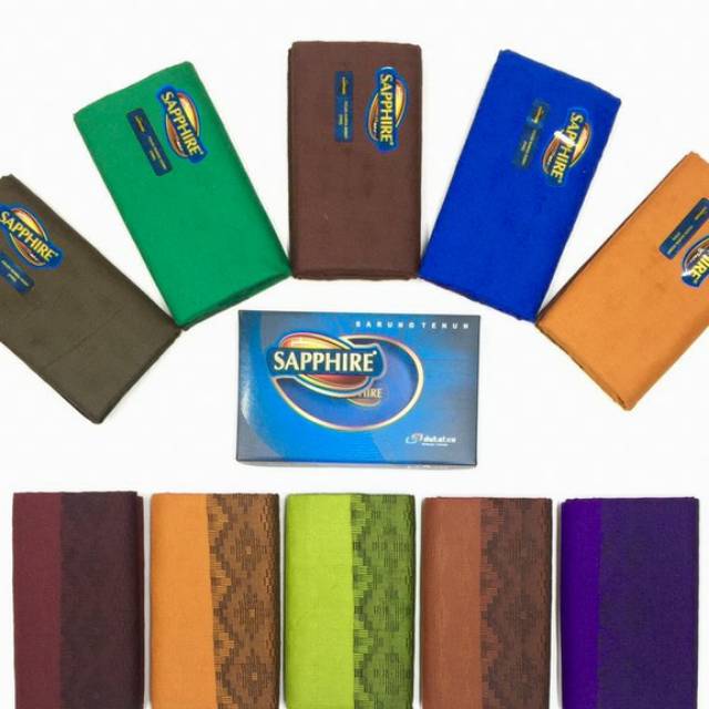 Sarung Sapphire Polos Warna Produk Dutatex Sarung Exsclusive