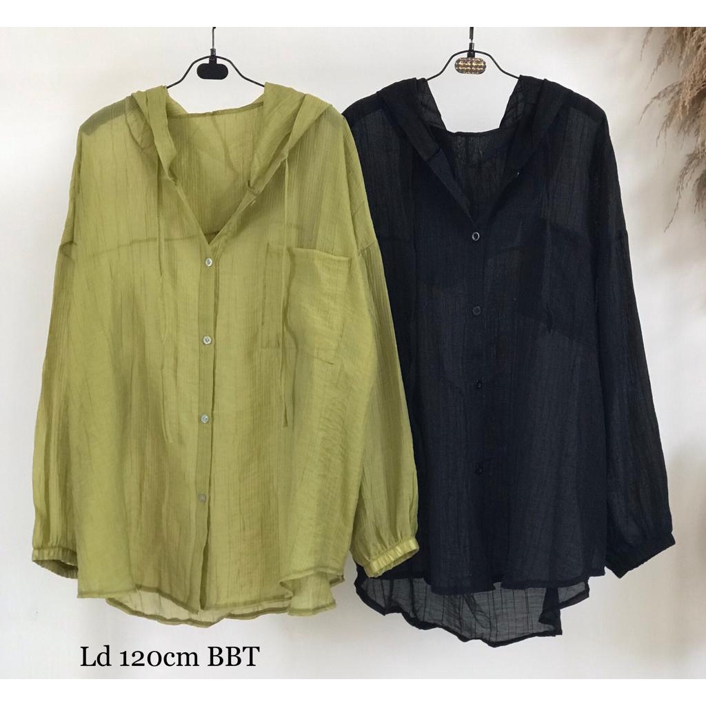 KEMEJA HOODIE POLOSAN IMPORT BBT
