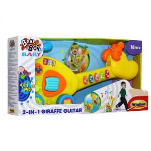 Winfun 2in1 Giraffe Guitar/Mainan Edukatif/Mainan Musik